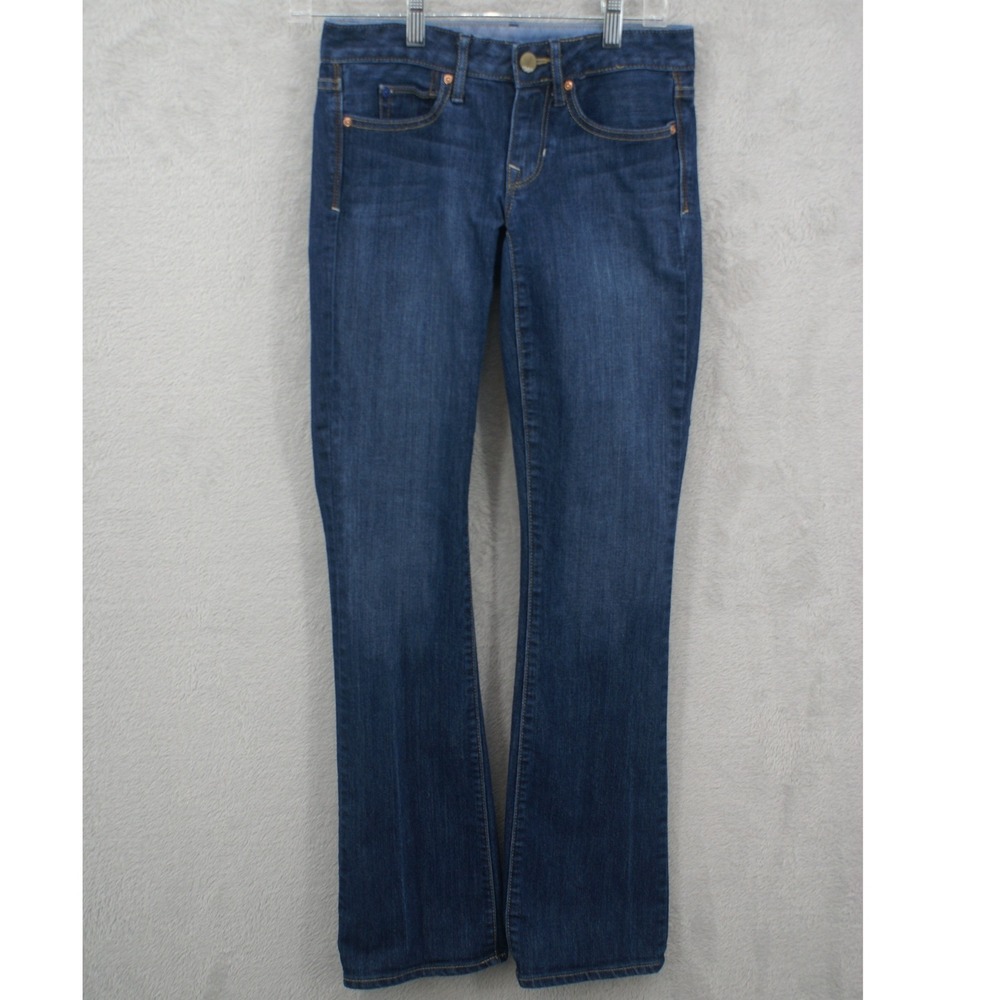 Gap 1969 Curvy Med Bootcut Jeans Womens 24/00r Dark Wash Denim 673949-00